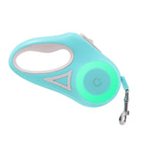 Automatic dog leash with one-touch brake and lock system