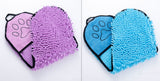 Reusable absorbent pet towel for dogs, cats, puppies, and kittens