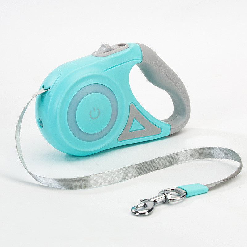 Durable retractable pet leash for small and large dogs